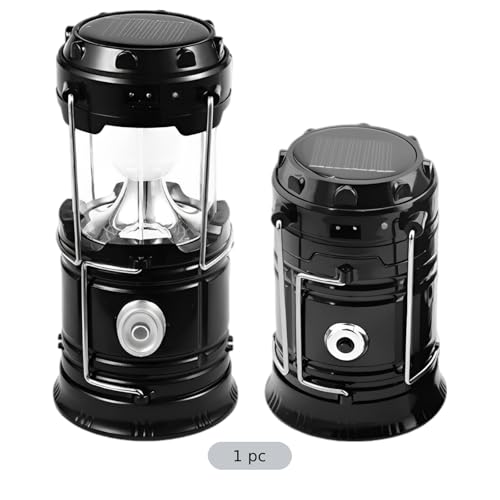 Lanterne de camping pliable LED rechargeable avec sortie USB de secours - 5