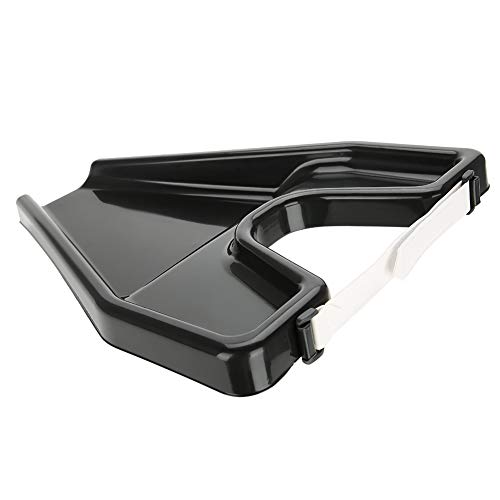 Zerone Sitting Hair Washing Tray, 17.3 * 12.7 * 1.1inch Portable Water-Wipe Shampoo Rinse Tray Hair Clean Tub with Stable Nylon Strap for Salon Home Patients Elderly Children on Chair Wheelchair