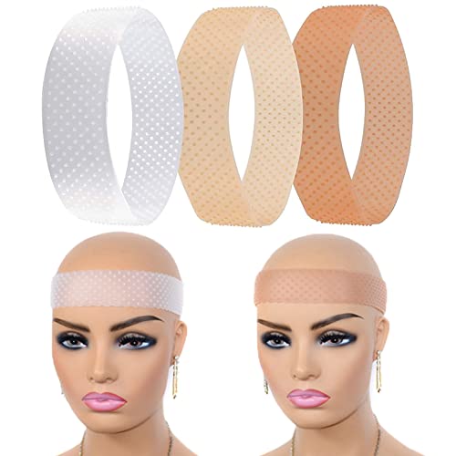 Fascia Elastica in Silicone,2 pezzi Parrucca in