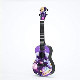 Ukulele Ukulele Female Beginner 24 inch Star Galaxy Little Guitar Child Purple Guitar - Les Beatles, Paul McCartney, John Lennon, RIngo Starr, George Harrison Ukulele Ukulele Female Beginner 24 inch Star Galaxy Little Guitar Child Purple Guitar – Image 7