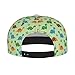 Unisex Adult Funny Dinosaur Pattern Baseball Cap Snapback Dad Hat for Camping Golf Outdoor Activities, Fashionable Adjustable Snap Military Cap, One Size Fits Most
