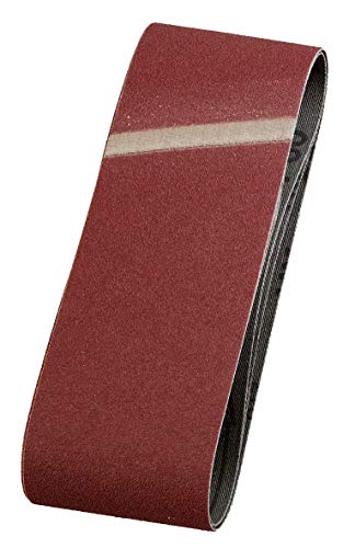kwb Abrasive Belts 65X410 Mm Made Of High-Grade Aluminium Oxide With Grit Size 40