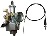 ZOOM ZOOM PARTS FOR HONDA XR 100 CARBURETOR XR 100R XR100R XR100 1985-2003 FREE THROTTLE CABLE TCC