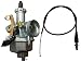 ZOOM ZOOM PARTS FOR HONDA XR 100 CARBURETOR XR 100R XR100R XR100 1985-2003 FREE THROTTLE CABLE TCC
