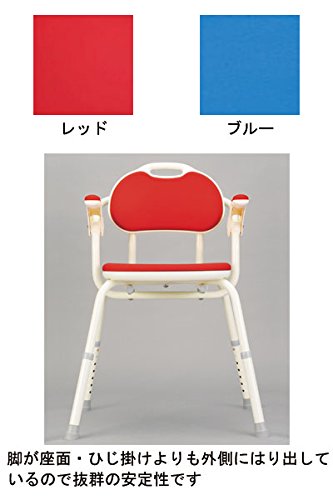 Amazon | アロン化成 安寿 ひじ掛け付シャワーベンチ TH-U レッド | 安