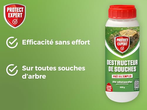 Destructeur de souche Protect Expert poudre action rapide 400g efficace - 3