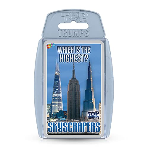 Top Trumps Skyscrapers Classics Jeu de cartes, apprenez des...