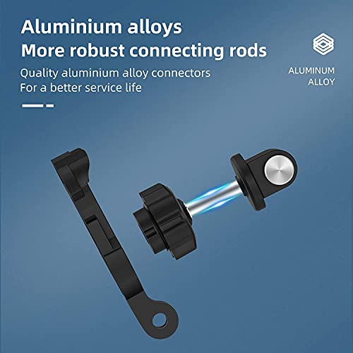 TELESIN Mochila com rotação 360, alça de ombro com almofada ajustável e gancho J, acessório de supor