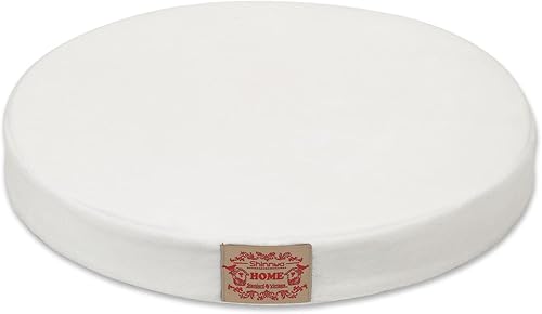 Miniatura 1 de Almohadilla Shinnwa de poliéster suave, cuadrado o redondo con espuma de memoria para asiento, soporte Lumbar de felpa, colorida de 16 pulgadas,