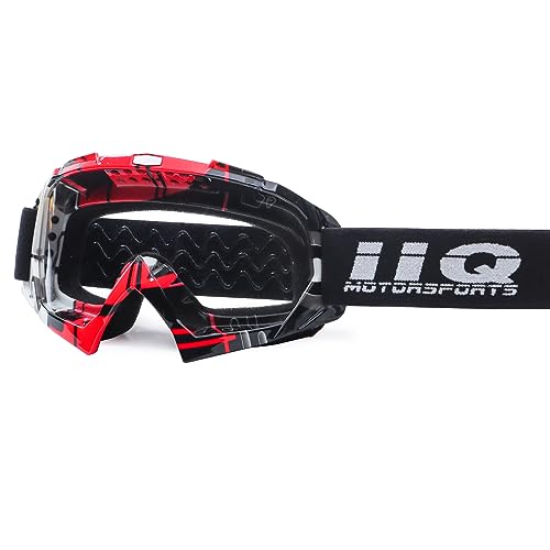 IIQBOVEN Motocross & Dirtbike Goggles - ATV & Offroad Goggles - MX OTG