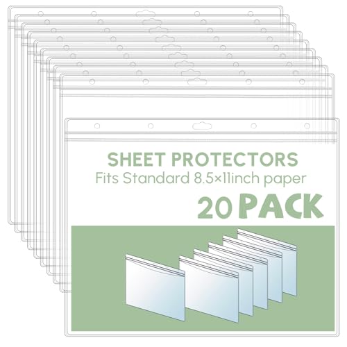 Pochettes transparentes zip de protection pour documents et tickets