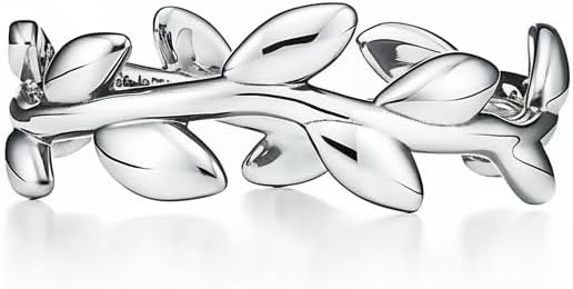 Choose Your Color 925 Sterling Silver, 18K Gold Plated Olive Leaf Band Ring Beutiful Fine Jewelry Perfect for Special Occasion Ring Gift for Women and Size US 4 to 13