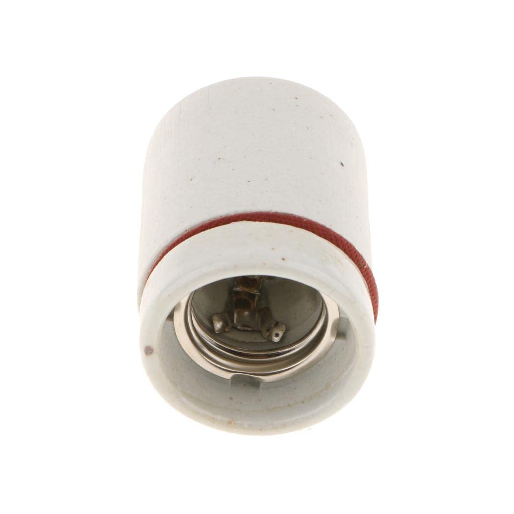 SAZ DEKOR® 2pcs E27 Heat Basking Lamp Holder Reptile Infrared Heater Light Socket Base-image-33