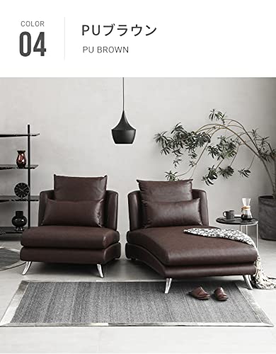 アルモニア　Bella curva　ソファ　高級　レザー　ブラウン Amazon | アルモニア (Armonia) イタリアンモダン カウチソファ
