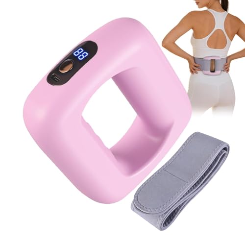 Desfascializador, Estimulador Abdominal Inalámbrico Recargable, 2 modos, 5 velocidades ajustables para el cuerpo - Relajación Cuello, Hombros, Espalda, Piernas, Manos, En casa, Fitness, Gimnasio