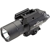 SureFire X400 Turbo 650 Lumen WeaponLight with 515 nM Green Laser, Universal/Pick Mount, 66,000 Candela, IPX4 Waterproof (X400T-A-GN)