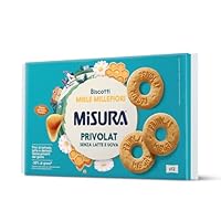 Misura Biscotti al Miele Privolat | Senza Latte e Uova | Confezione da 400 grammi