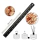 100 Stück Rattanstäbchen für Raumduft, 20 cm x 3 mm Diffuserstäbchen Rattan Reed Fiber, Aroma Diffuser Stäbchen für ätherische Öle im Home Office Hotel Spa (Natur, Schwarz)