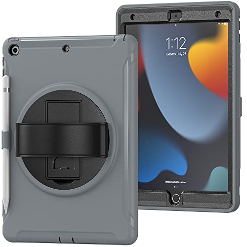 Case for iPad 10.2 Inch 9/8/7 Gen (2019/2020/2021) with Pen Slot