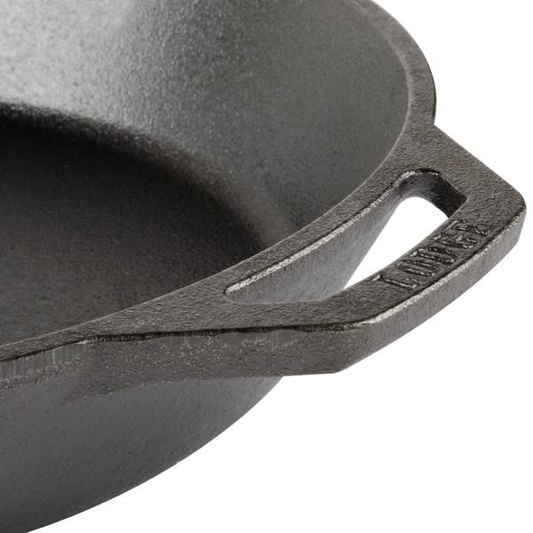 Image of Lodge 13.25 Pre Seasoned Inch Cast Iron Skillet. Large Classic Cast Iron Skillet for Family Size Meals