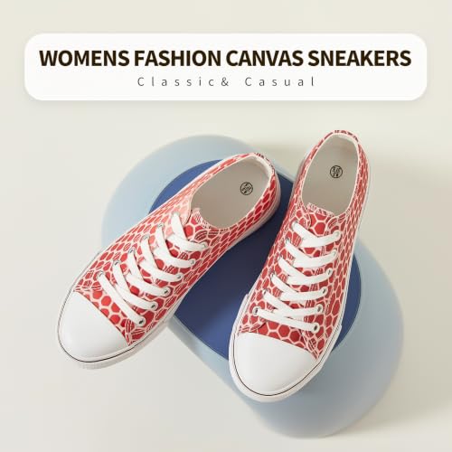 Image of hash bubbie White Sneakers for Women Low Top Canvas Shoes Womens Canvas Sneakers Women's Fashion Sneakers Slip on Casual Tennis Shoes
