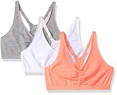 Punchy Peach/White/Grey Heather