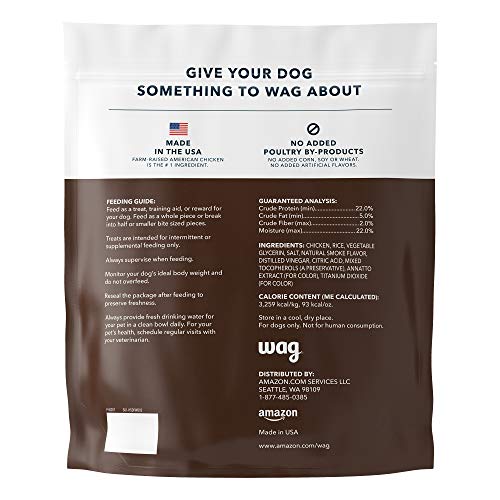 Amazon Brand - Wag Dog Treats Chicken And Waffle Bites 24Oz #TOP1