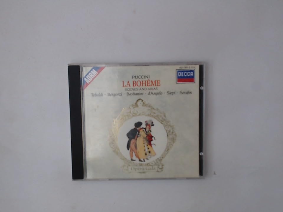 La Boheme [Audio CD] Puccini; Tebaldi; Bergonzi and Serafin