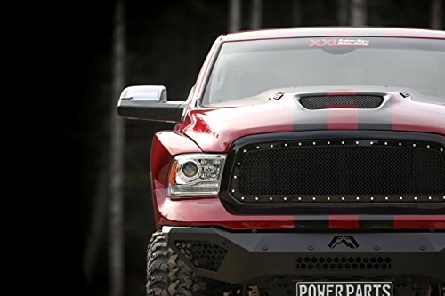 Power Parts Automotive GmbH D-ONE - Rejilla de radiador, color negro brillante