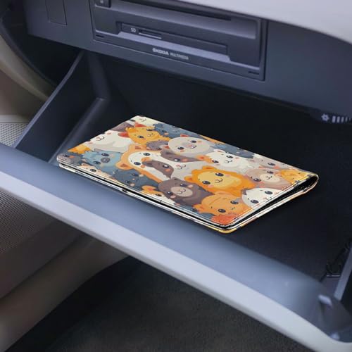 Organizador De Documentos para Auto Cuero miniatura 6