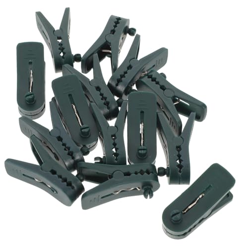 Hemobllo 30 Piezas Clips Portavelas para Velas LED Soportes Ajustables para Árbol de Navidad Clips de Plástico para Decoración Fiestas y Guirnaldas Navideñas