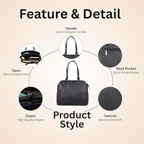 Image of Durable Satchel bag for Women Branded Stylish Top Hnadle Handbag