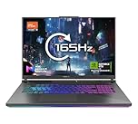 ASUS ROG Strix 16 G614PR 16.0" WUXGA 165Hz Gaming Laptop (AMD Ryzen 9-8940HX, NVIDIA GeForce RTX 5070Ti 12GB Graphics, 16GB RAM, 1TB PCIe SSD, 4-Zone Backlit Keyboard, Windows 11)