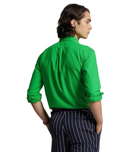 Image of POLO RALPH LAUREN Men's Classic Fit Plaid Oxford Shirt
