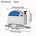 Retractable Plumb Bob With 19.7ft String, Magnetic Retractable Plumb Bob Construction Tools, Automatically Stretch Line Quickly Stabilize Plumb Bob Tool, Plumb Bob Reel Retractable