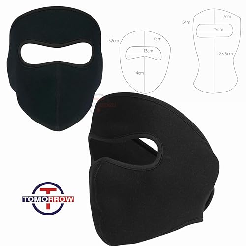 Tomorrow Fashion Premium Sponze Cotton Face Mask, Black - Image 6