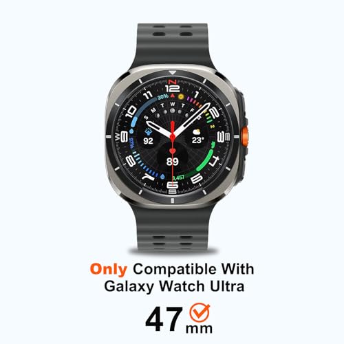 Protector de metal para Galaxy Watch Ultra 47mm con acabado premium 3