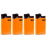 4 Djeep Orange Neon/Hot Body Lighters