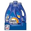 Dash Power Detersivo Liquido Lavatrice, 160 Lavaggi (4x40), Classico, Rimuove Le Macchie, Igienizza, Brillantezza Per I Capi
