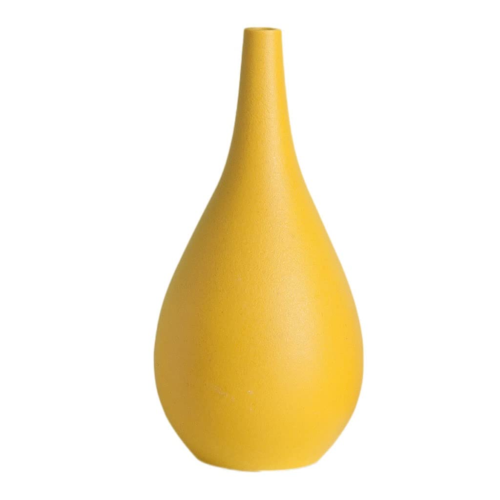 Congrui D Ceramic Vase Living Room Tv Cabinet Creative Home Ecoration Ornaments Simple Esktop Ecorations(D)