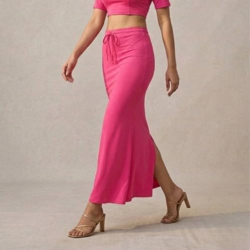 Image of Women's Saree Shapewear - Slim Fit Stretchable Petticoat for Sarees | Comfortable Waistband | Body Shaping Underskirt