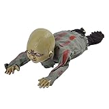 Größe: 76 cm Bristol Novelty HI340 Krabbelndes Zombie Baby, Bunt