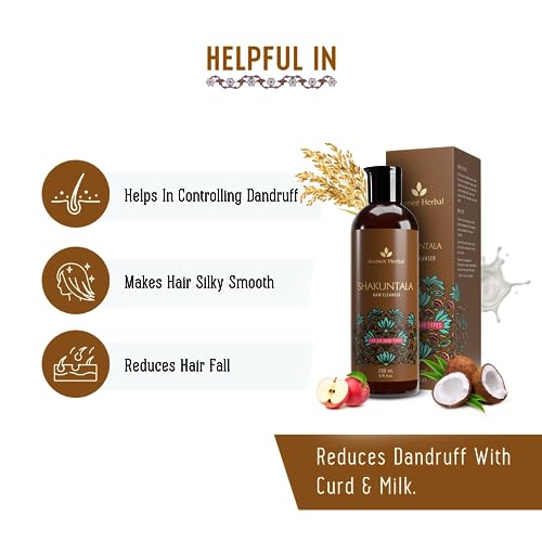 Avimee Shakuntala Hair Cleanser (200ml) + Radha Hair Conditioner (200ml) Hair Care Combo - Image 5