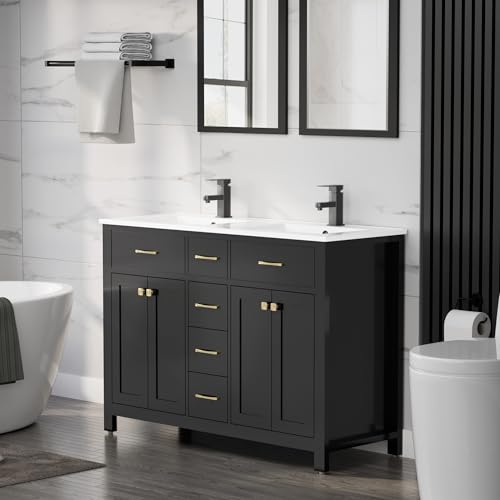 Luckwind 48 Bathroom Vanity with Sink and Storage