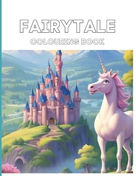 Paperback Fairy Tale Coloring Book