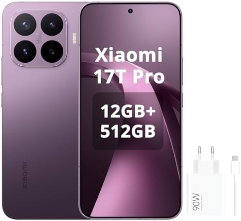 Xiaomi 17T Pro Smartphone 12GB+512GB- Handy mit Android, 6,83 Zol...