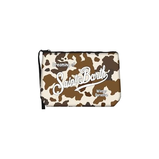 Mc2 Saint Barth Unisex Pochette ALI0002 Poliestere Marrone Taglia Unica