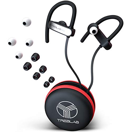 TREBLAB XR800 Bluetooth Headphones, Best Wireless Earbuds For Sports, Running Or Gym Workouts