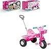 DOLU Unicorn Themed Kids My First Ride On Trike Pink - Pedal Operated Trike with Baskets for Toys - Includes Parent Handle, Ideal for Children Ages 24 Months and Up #3
