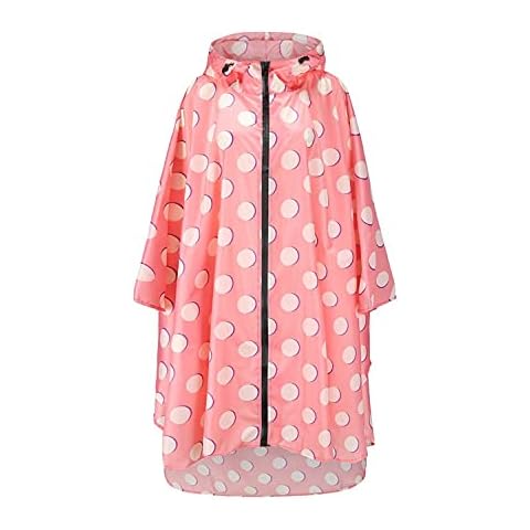 Freiesoldaten Regenponcho für Damen, wasserdicht, stilvoll, wiederverwendbar Cover